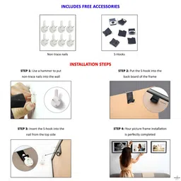 ArtzFolio Copper-Toned 8 to 12 Pieces Wood Wall Photo Frames image 5