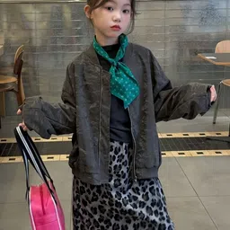 LULU & SKY Girls Bomber Jacket-picture-22