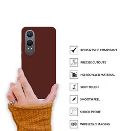 SPRIG Impact Resistant Shock Proof Silicone Oneplus Nord CE 4 Lite Back Case image 4