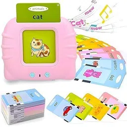 varietyvault Flash Cards for Kids English Words Preschool Reading Early Talking Toy image 2