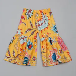 SAKA DESIGNS Girls Ethnic Motifs Printed Regular Kurta with Sharara image 2