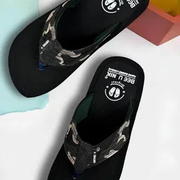 Cozy Wear Men Yellow Flip Flops-image-22