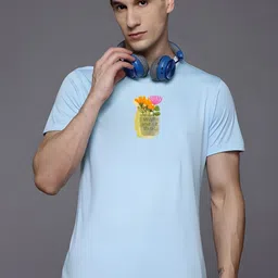SZN Men Printed Round Neck T-shirt-image-20