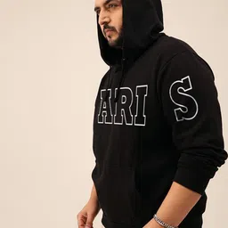 UNSTD Men Printed Hooded Sweatshirt image 3