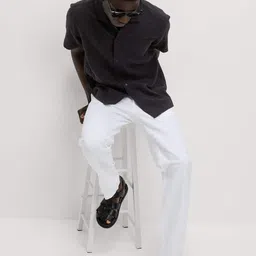 Marks & Spencer Textured Pure Cotton Spread Collar Shirt-picture-29