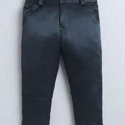 FOURFOLDS Boys Brocade Sherwani With Trouser Set image 2