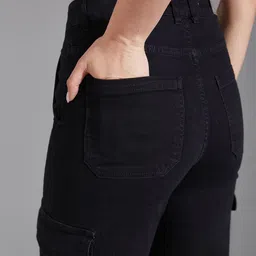 Life With Pockets Women Wide Leg High-Rise Heavy Fade Stretchable Jeans image 2