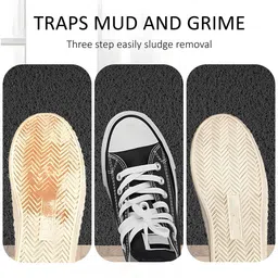 Kuber Industries Black Water Absorbing Floor Mat image 5