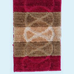 IVAZA Red Microfibre 1400 GSM Bath Rugs-picture-39