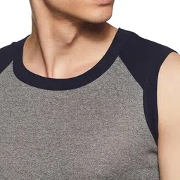 Sporto by Macho Pack Of 2 Super Combed Cotton Gym Vests image 2