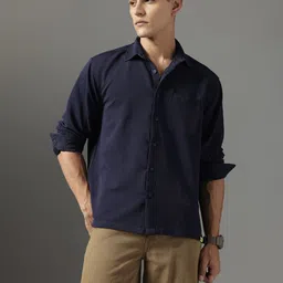 FCUK Relaxed Fit Textured Casual Shirt image 2