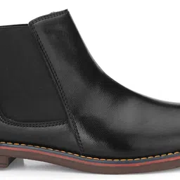 rising wolf Synthetic Leather Lightweight Boot for Daily Use | Mild Waterproof Protection Boots For Men image 3