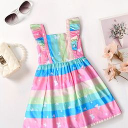pspeaches Print Fit & Flare Dress-picture-47