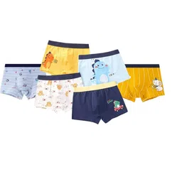 Teri Beri Set Of 6 Low-Rise Cotton Hipster Briefs-image-98