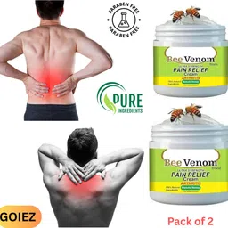 goiez Bee Venom Cream For Relief After Walking Or Climbing Stairs (pack Of 2) Cream-picture-15