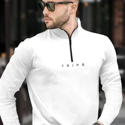 TRIPR Men 1Solid Regular T-shirt-picture-19