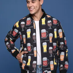 SHOWOFFFF Men Bomber Jacket-picture-14