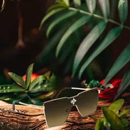 ZAADRAN Unisex Wayfarer Sunglasses with Polarised Lens image 5