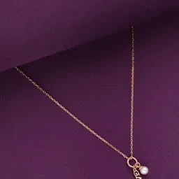 KAI JEWEL 925 Sterling Silver Rose Gold-Plated Cubic Zirconia Studded Pendant-picture-38