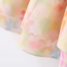 StyleCast x Revolte Girls Floral Print Layered Fit & Flare Mini Dress image 2