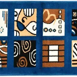 alishacarpet Blue Silk Runner image 2