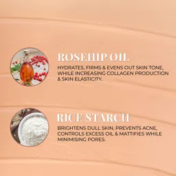 Just Herbs SPF 30+ Dewy Serum Foundation with Rosehip & Rice Starch 30ml - Vanilla 01 image 3