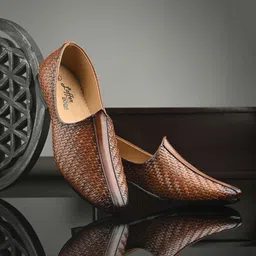 doda New Party Wear And Wedding Nagra And Slip-on Jutis For Men's Party Wear For Men-picture-11