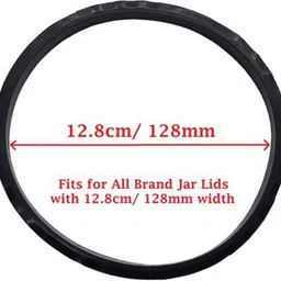 qemiq ™ -Lid Gasket (12.8cm) fits-PREETHI,PHILIPS ETC..2 UNIT'S Mixer Jar Gasket-picture-16