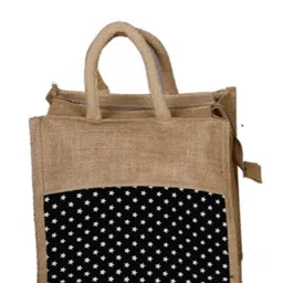 sunvika house jute bag Grocery Bag image 2