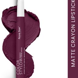 seven seas Color Stylo Non Transfer Matte Crayon Lipstick, Creamy Matte Waterproof Lipstick-picture-12