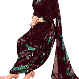 maiyaash Unstitched Crepe Salwar Suit Material Paisley-picture-23