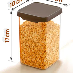 kitchkart Plastic Grocery Container- 1200 ml image 4