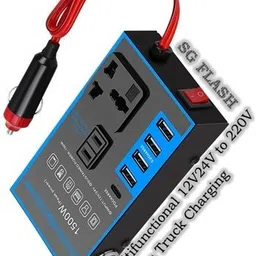 sg flash L Car Inverter Multifunctional 12V24V to 220V General Motors Truck Charging Power Supply Electronic Hobby Kit-picture-43