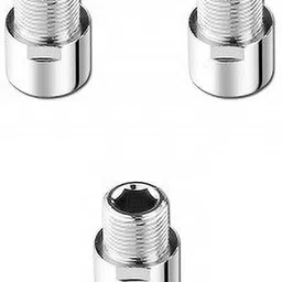 spazio Premium Quality Stainless Steel 1 Inch Faucet Extension (Pack of 3) For Taps Faucet Nozzle-picture-17