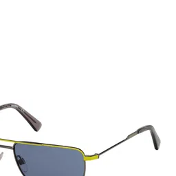 DIESEL Men Square Sunglasses with UV Protected Lens image 4