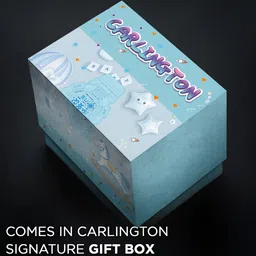 CARLINGTON Junior Kids Printed Digital Multi Function Watch Junior 9121 Blue image 2