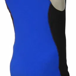 usi universal Wrestling Suit for Men (419WSM) Blue Size X/S Striped Men Blue Swimsuit image 2