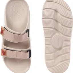 athree Comfort with Adjustable Straps, Cushioned Sole Men Slides image 4