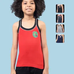 RKG Boys Pack of 5 Assorted Basic Vests-picture-12