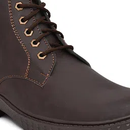 Killer Round Toe Laced Up Boots image 5