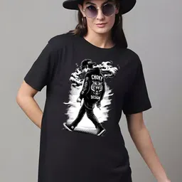 Moda Rapido Women Drop-Shoulder Sleeves T-shirt-picture-26