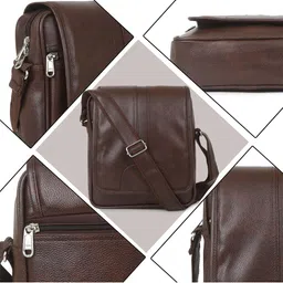 ICHIEF Textured PU Sling Bag image 2