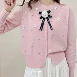 StyleCast Women Long Sleeves Round Neck Floral Cardigan-picture-22