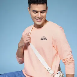 HERE&NOW Pure Cotton Pullover Sweatshirt-picture-14