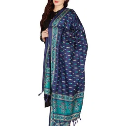 Rani Saahiba Women Printed Tassled Border Dupatta image 2