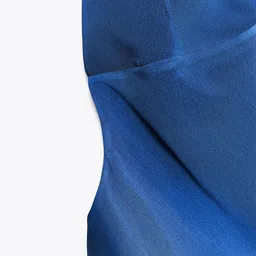 LULU & SKY Ombre Printed Halter Neck Backless Tie-Ups Sheath Maxi Dress image 4