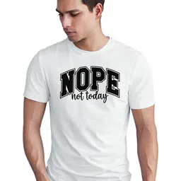 Seekbuylove Men Bio Finish Typography Printed Pure Cotton T-shirt-picture-13