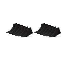 MUKHAKSH Black Cotton Socks-picture-25