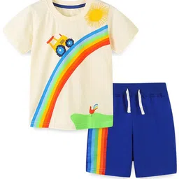 StyleCast Boys Printed T-shirt with Shorts-picture-25