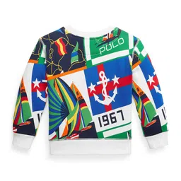 Polo Ralph Lauren Men Nautical Printed Pullover Sweatshirt image 2